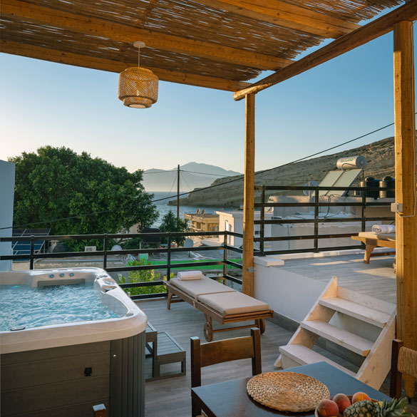 House in Matala, Akti homes