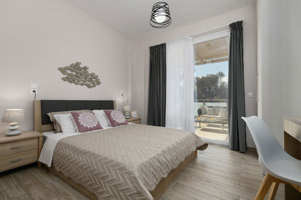 Double Deluxe Room - Villa Eyrycleia, Akti homes