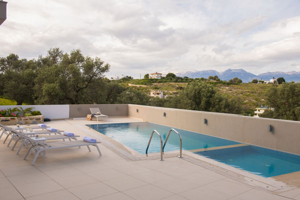 Swimming Pool - Villa Eyrycleia, Akti homes