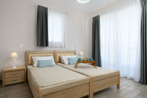Twin Deluxe Room - Villa Eyrycleia, Akti homes